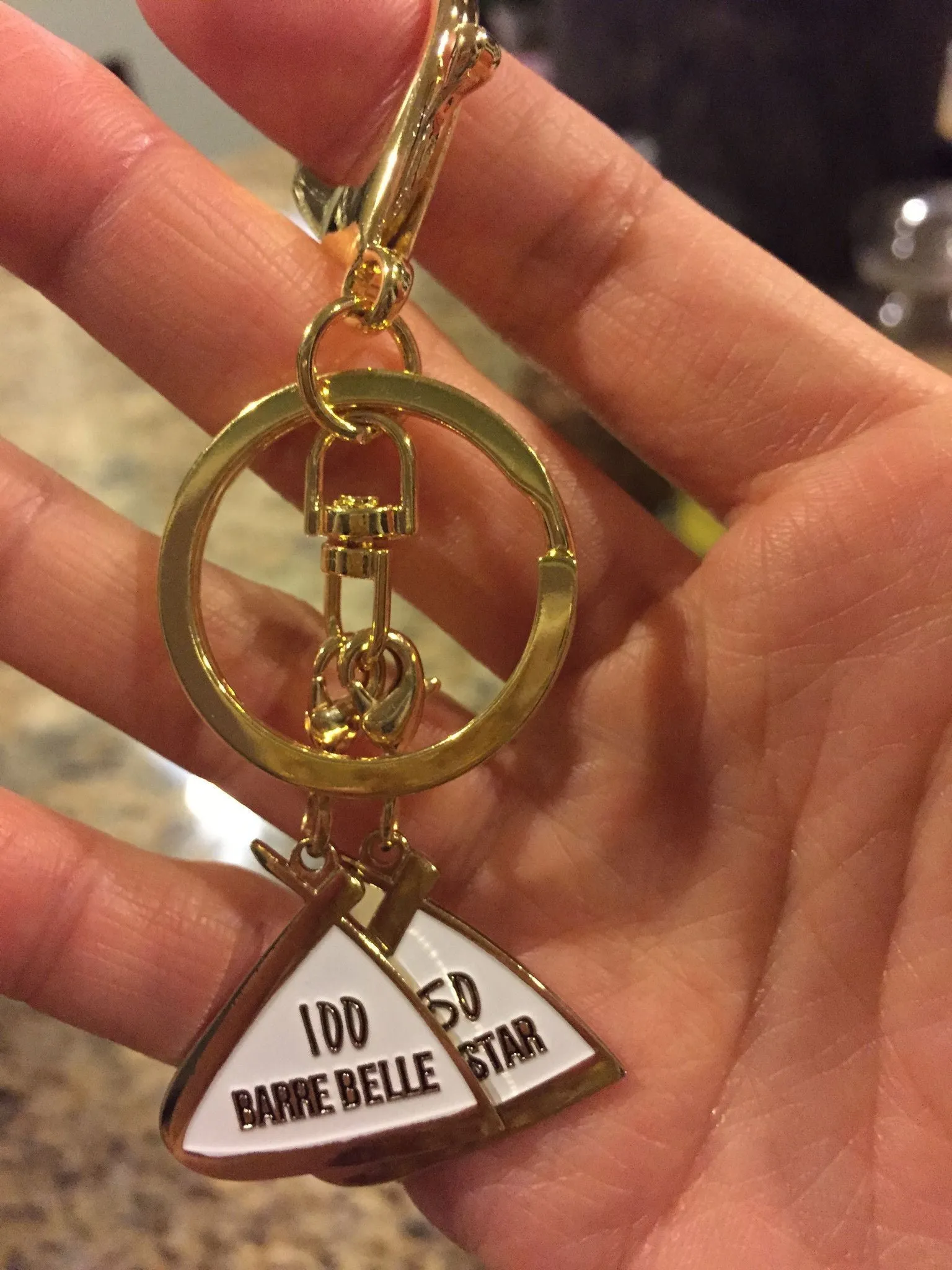 Milestone Barre Charms - Triangle