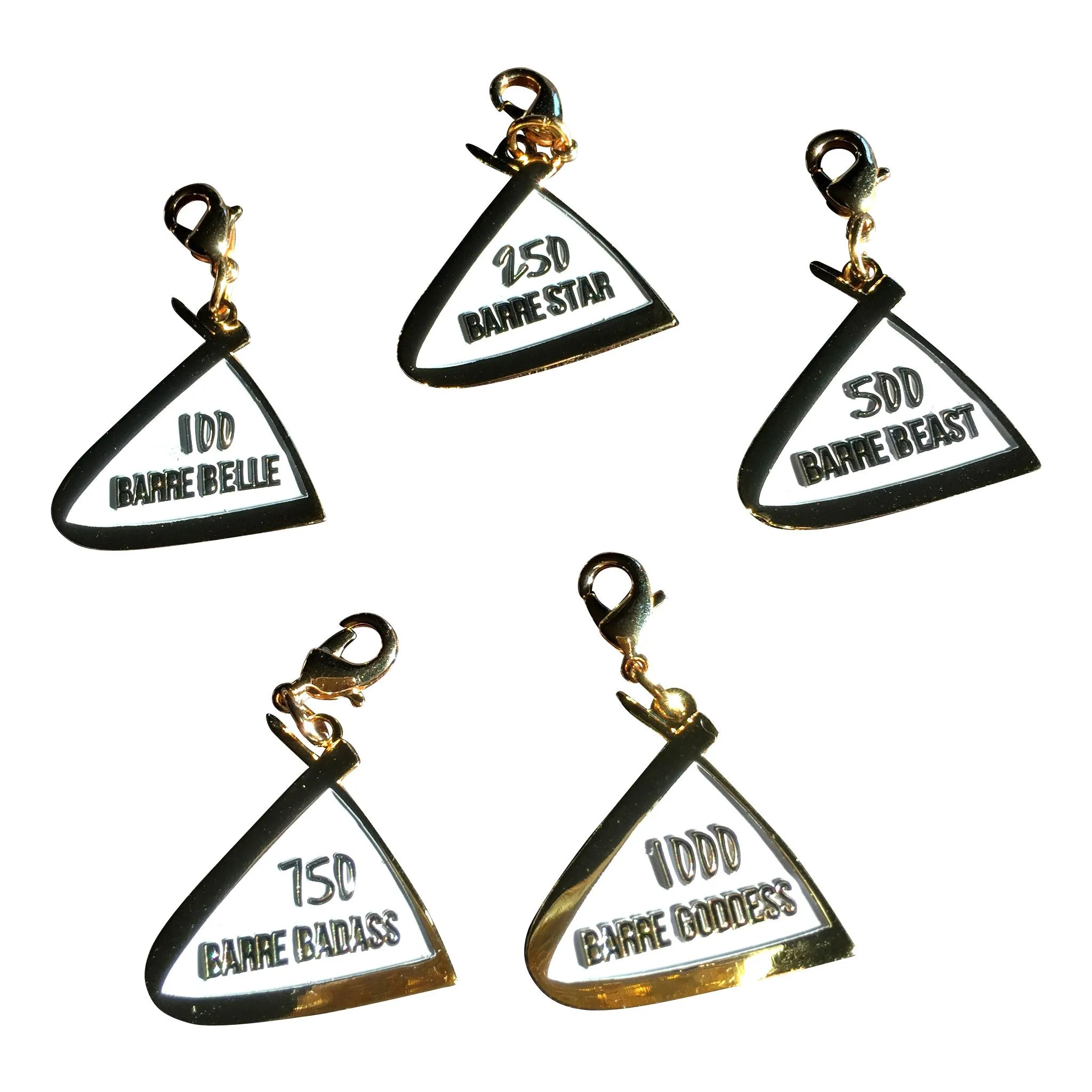 Milestone Barre Charms - Triangle