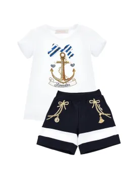 Monnalisa - Nautical Short Set