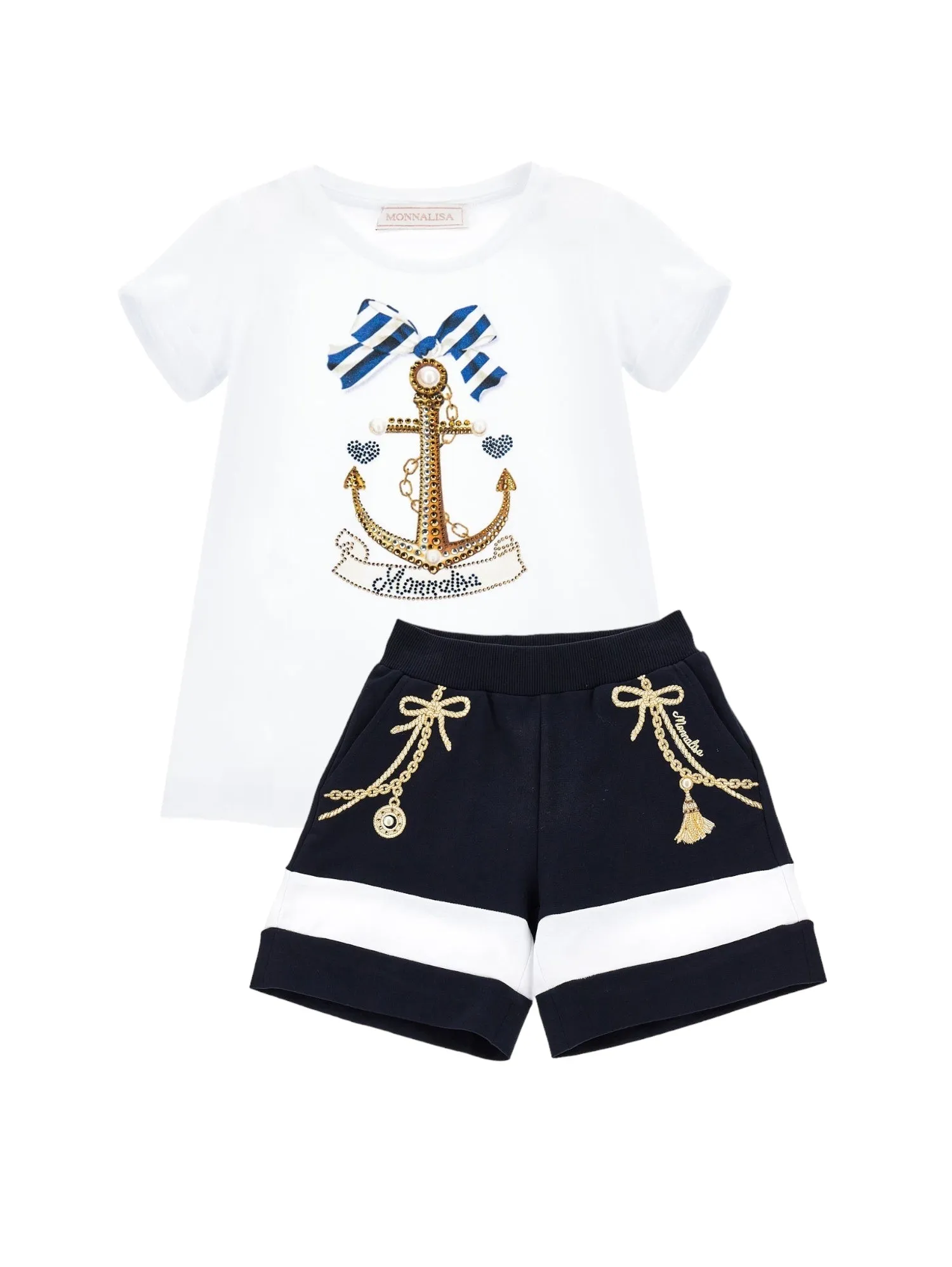 Monnalisa - Nautical Short Set