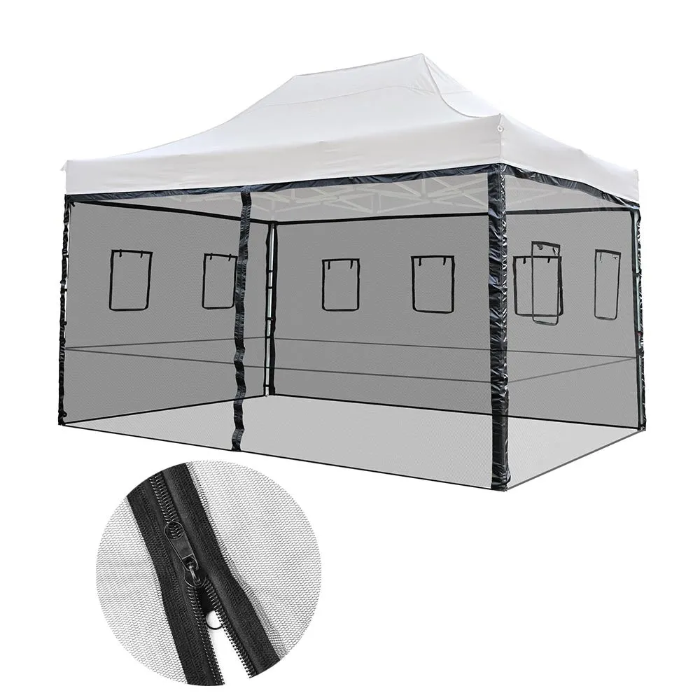 Netting Mesh Sidewalls for 10x15 Pop Up Canopy