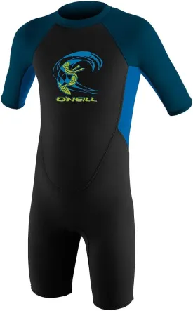 O'Neill Toddler Reactor-2 2mm Back Zip Short Sleeve Spring Wetsuit