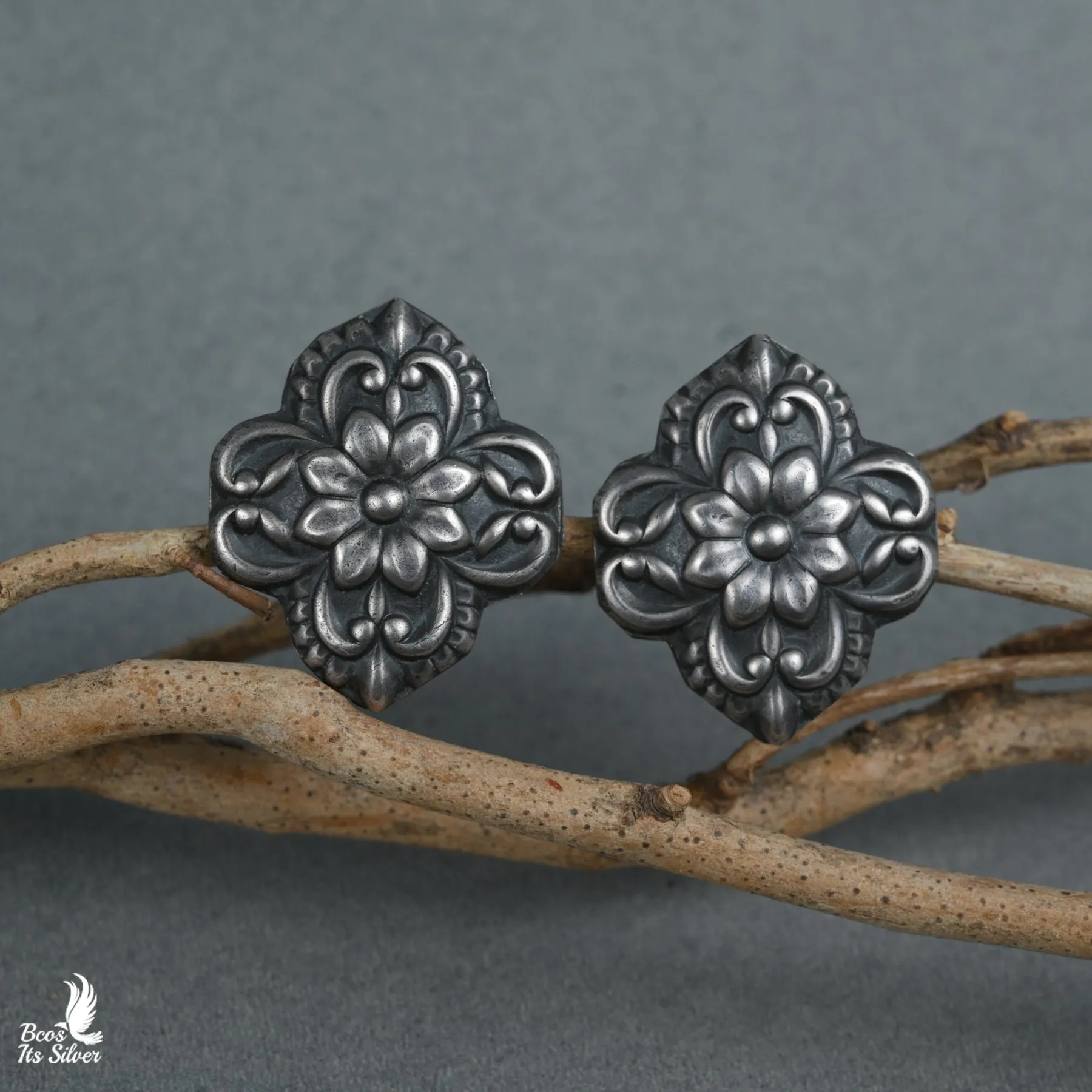 oxidized earring-RA18-3075