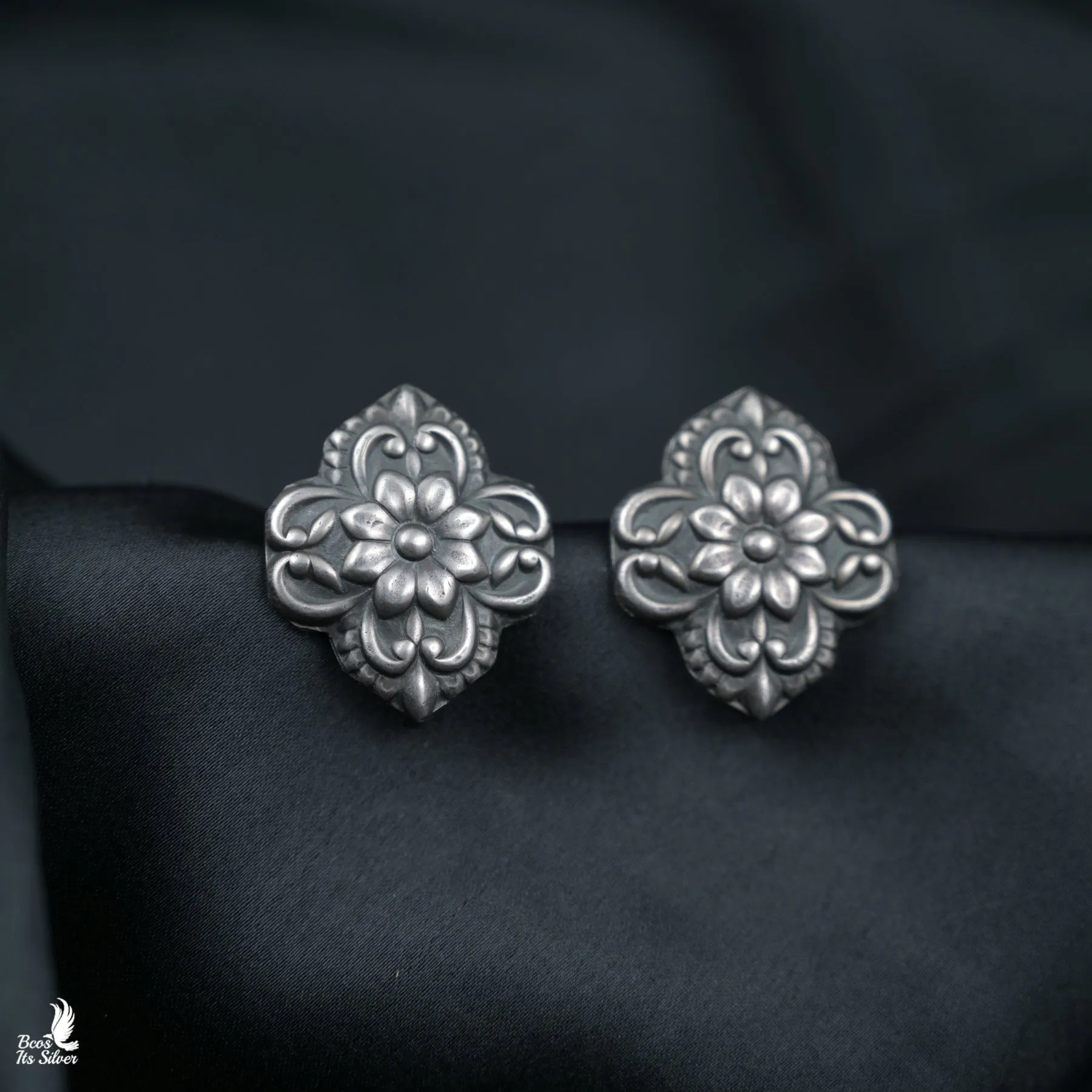 oxidized earring-RA18-3075