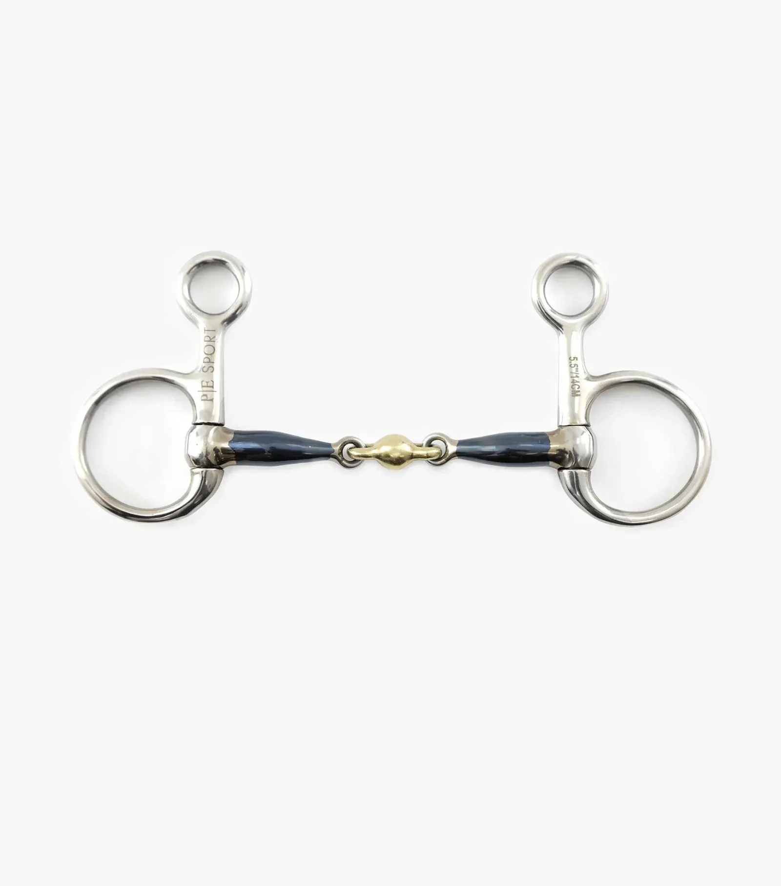 PE Blue Sweet Iron Hanging Cheek with Brass Alloy Lozenge