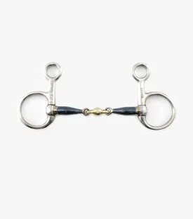 PE Blue Sweet Iron Hanging Cheek with Brass Alloy Lozenge