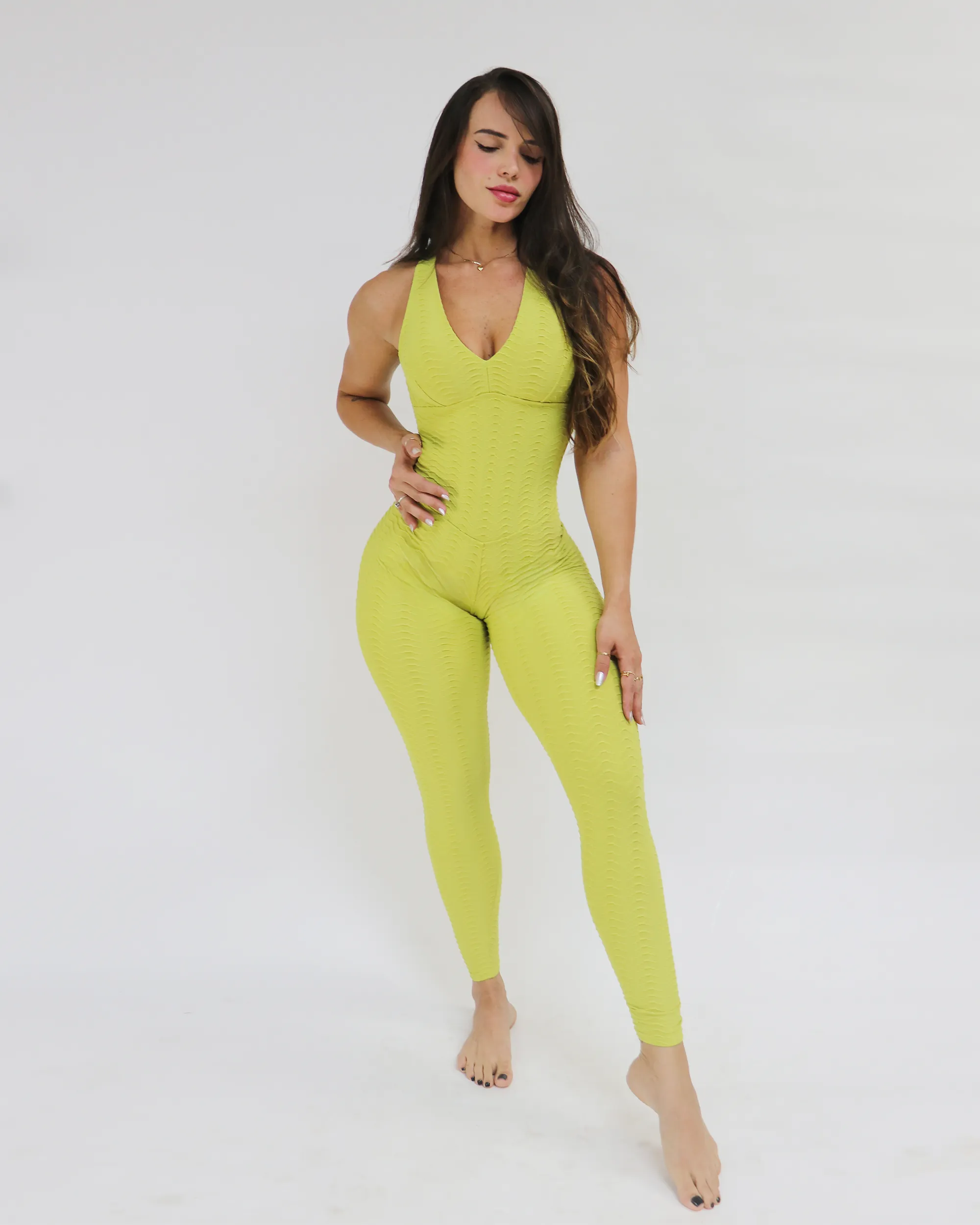Pistachio Bodysuit (Scrunchy Supplex)