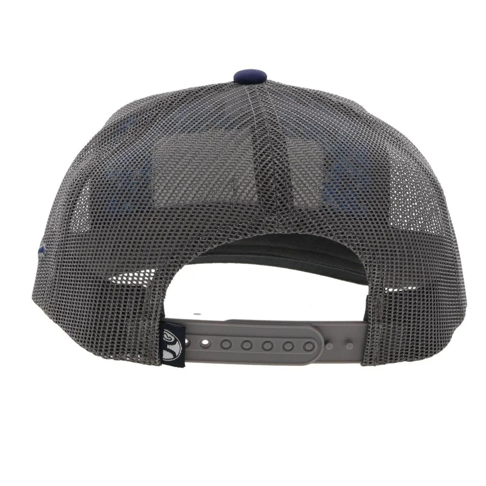 "Cactus Ropes" Navy/Grey Hat