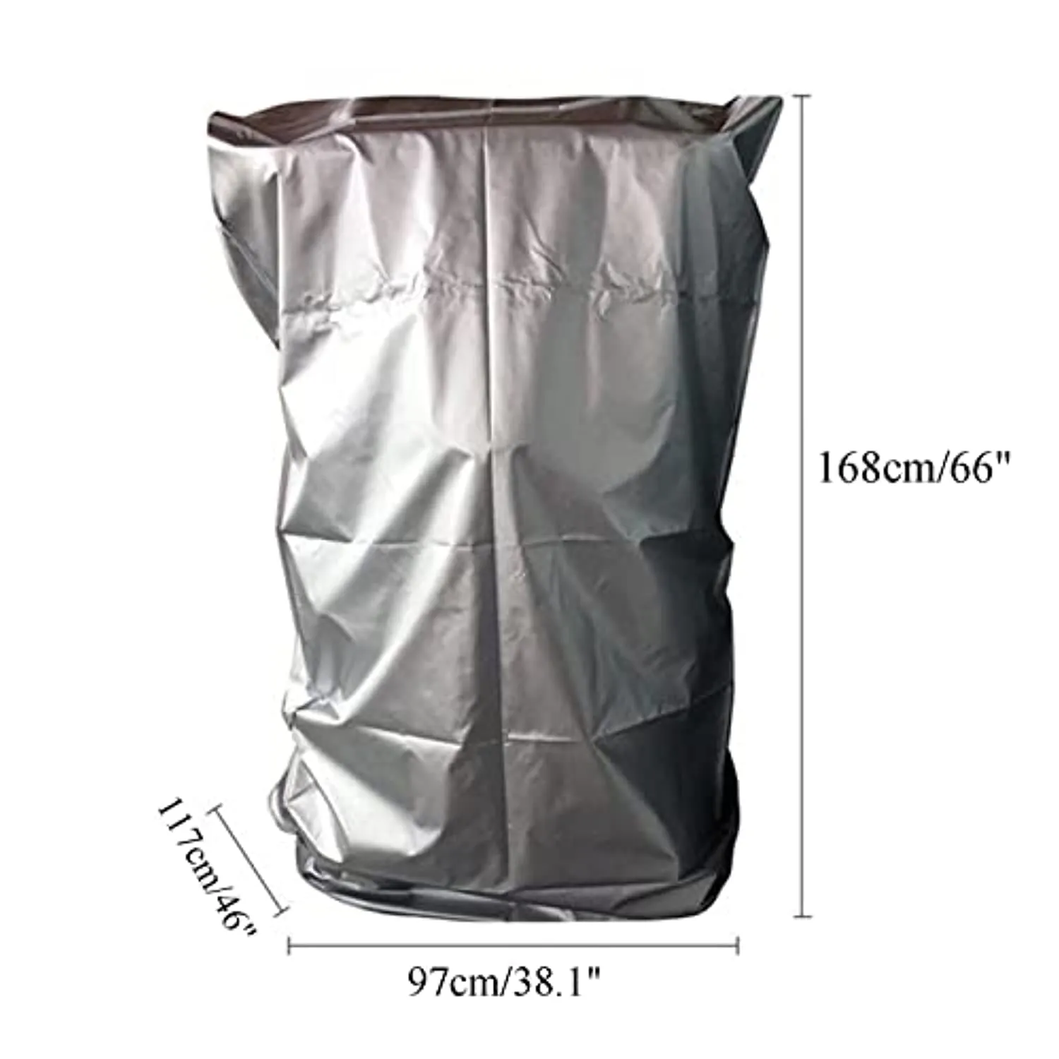 RHDFKOD Folding Treadmill Cover, Sports Treadmill Protective Cover with Zipper Oxford Fabric Waterproof Anti UV Fitness Equipment Cover for Indoor Outdoor