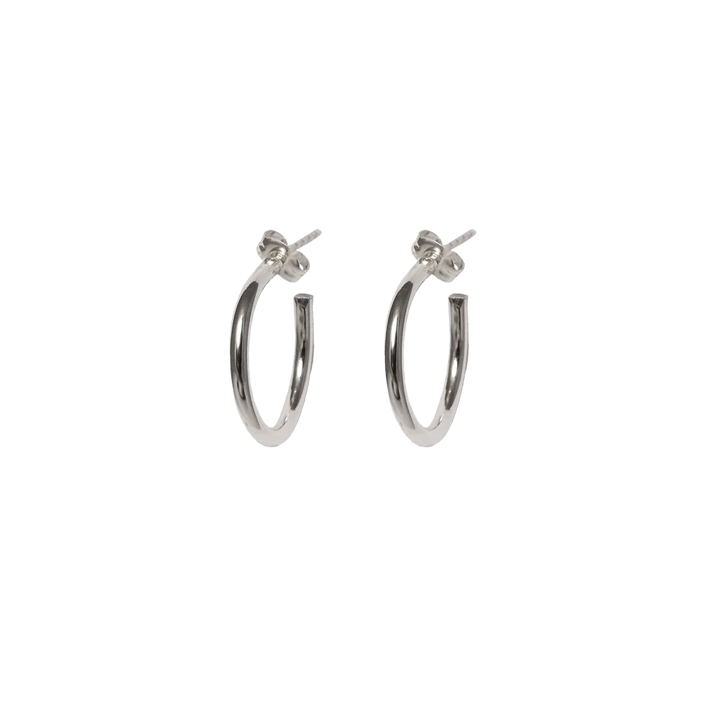 Sterling Silver Hoops