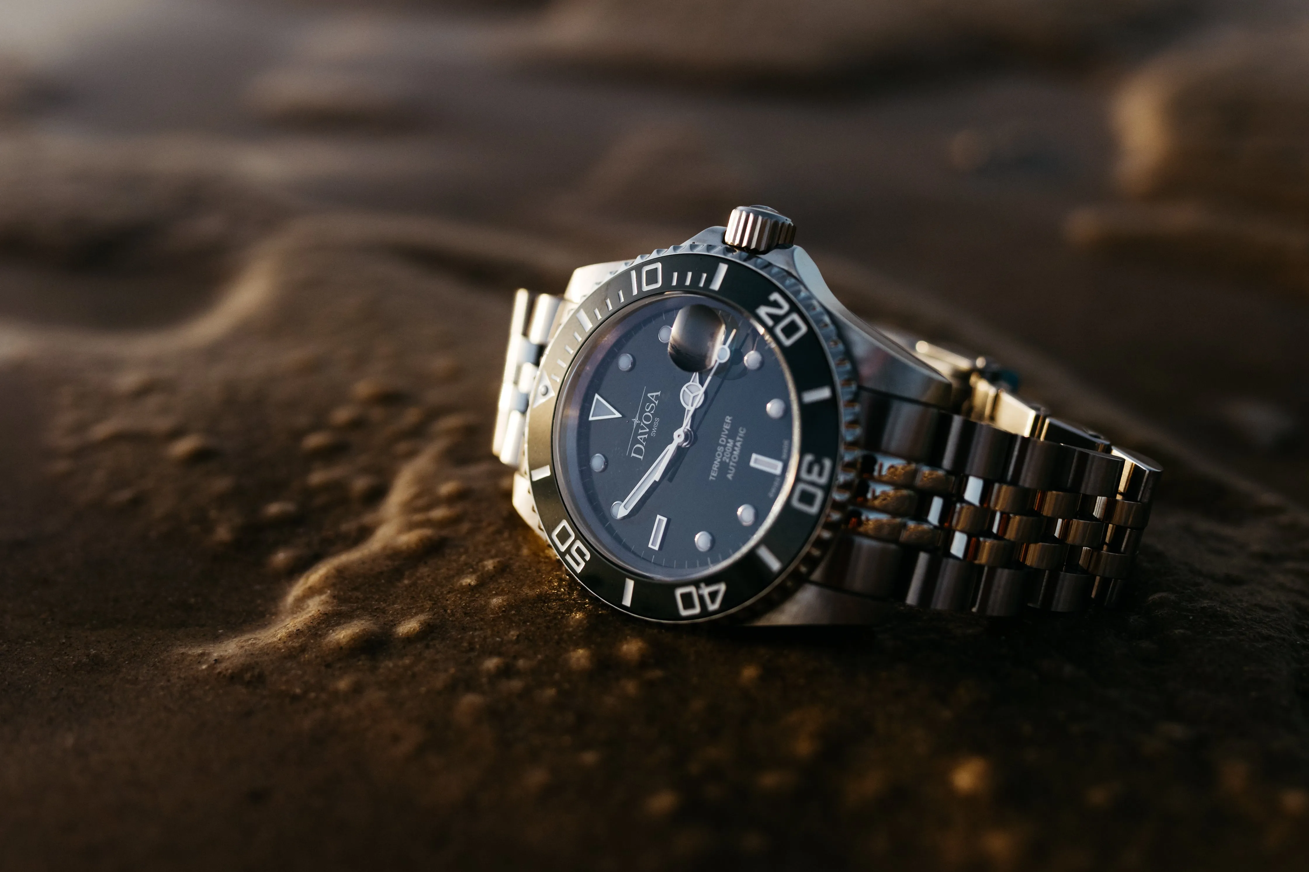 Ternos Ceramic Automatic 200m Blue Diving Watch 16155504 OUTLET