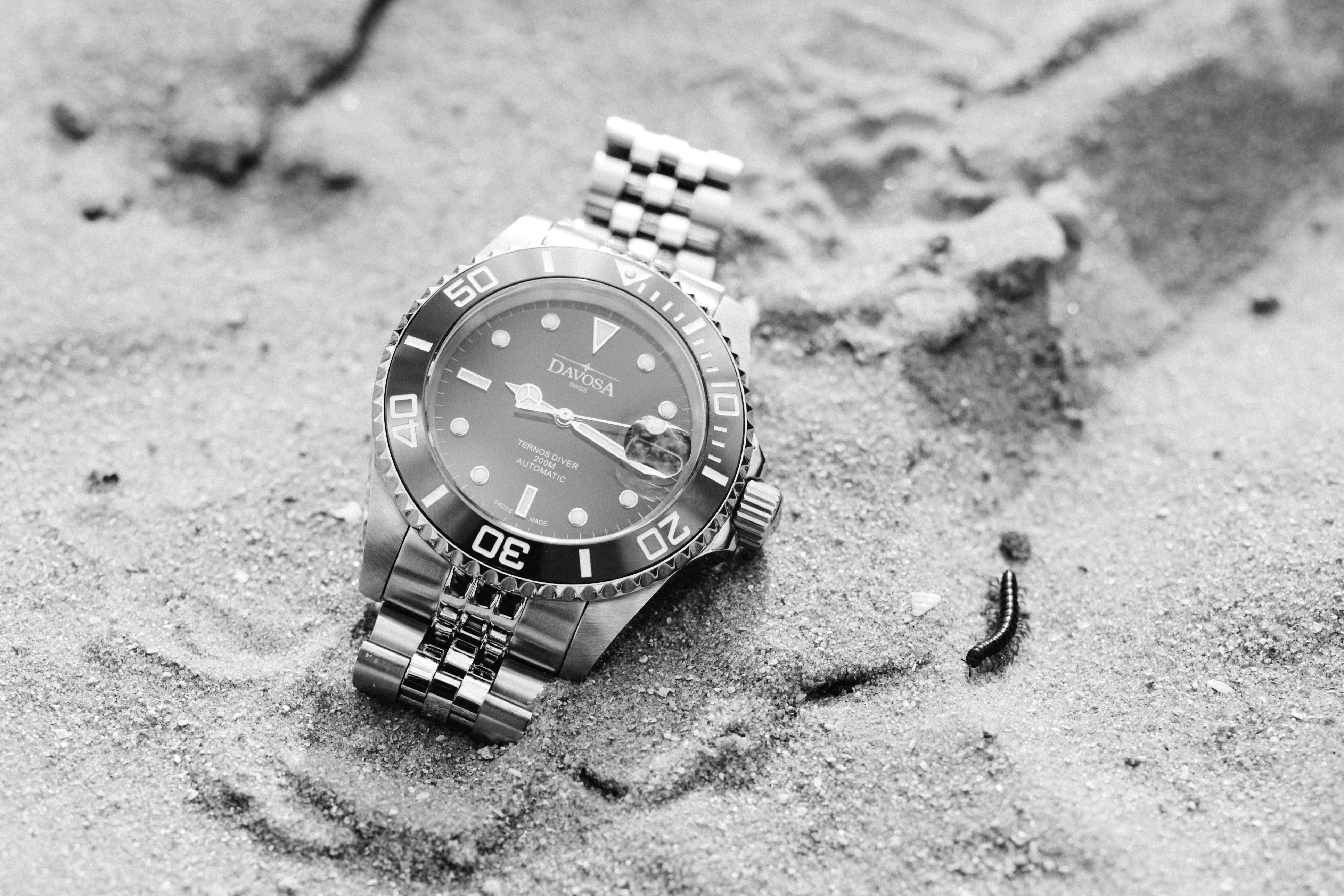 Ternos Ceramic Automatic 200m Blue Diving Watch 16155504 OUTLET