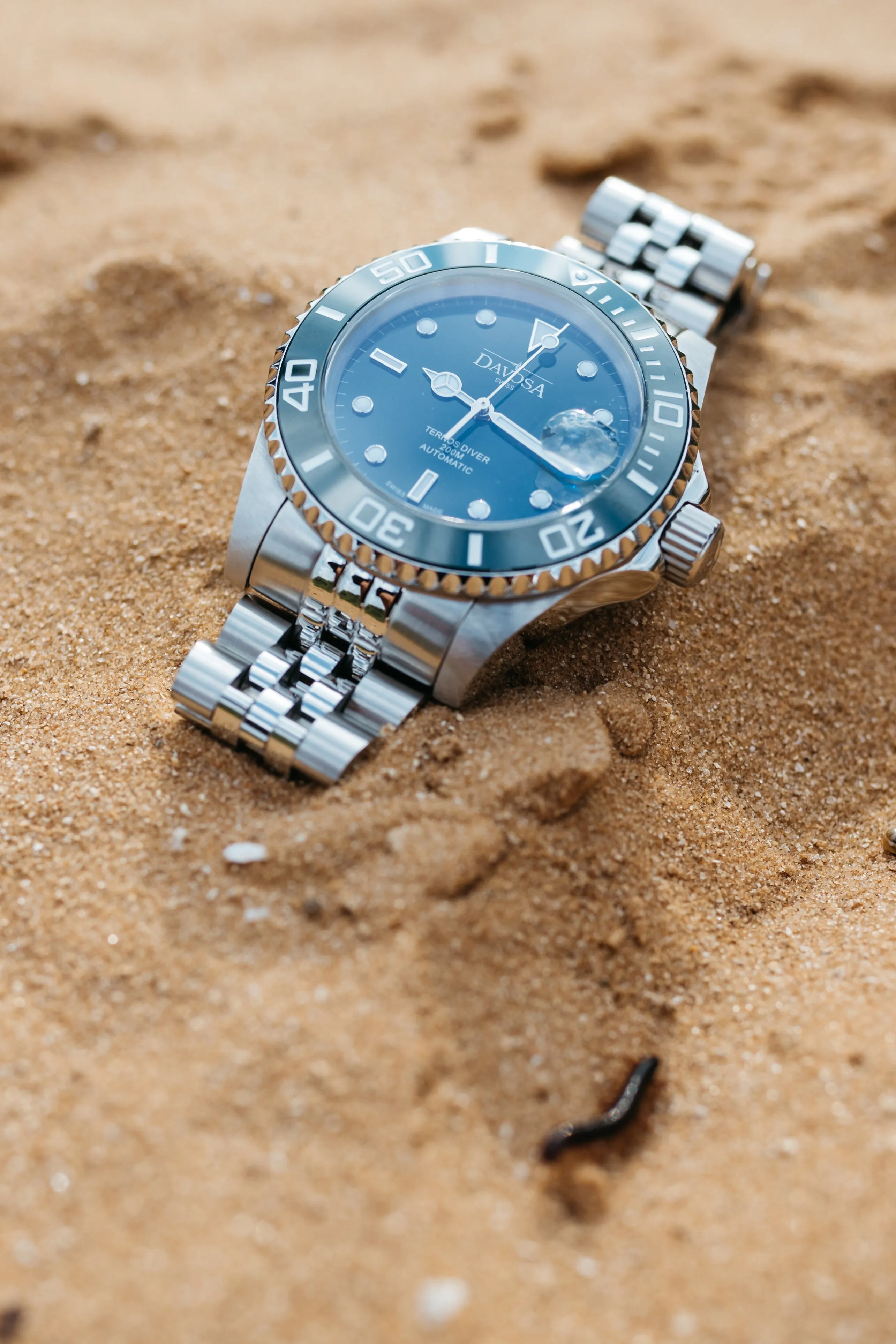Ternos Ceramic Automatic 200m Green Diving Watch 16155507