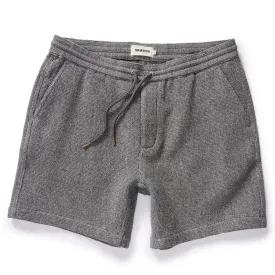 The Apres Short in Charcoal Waffle