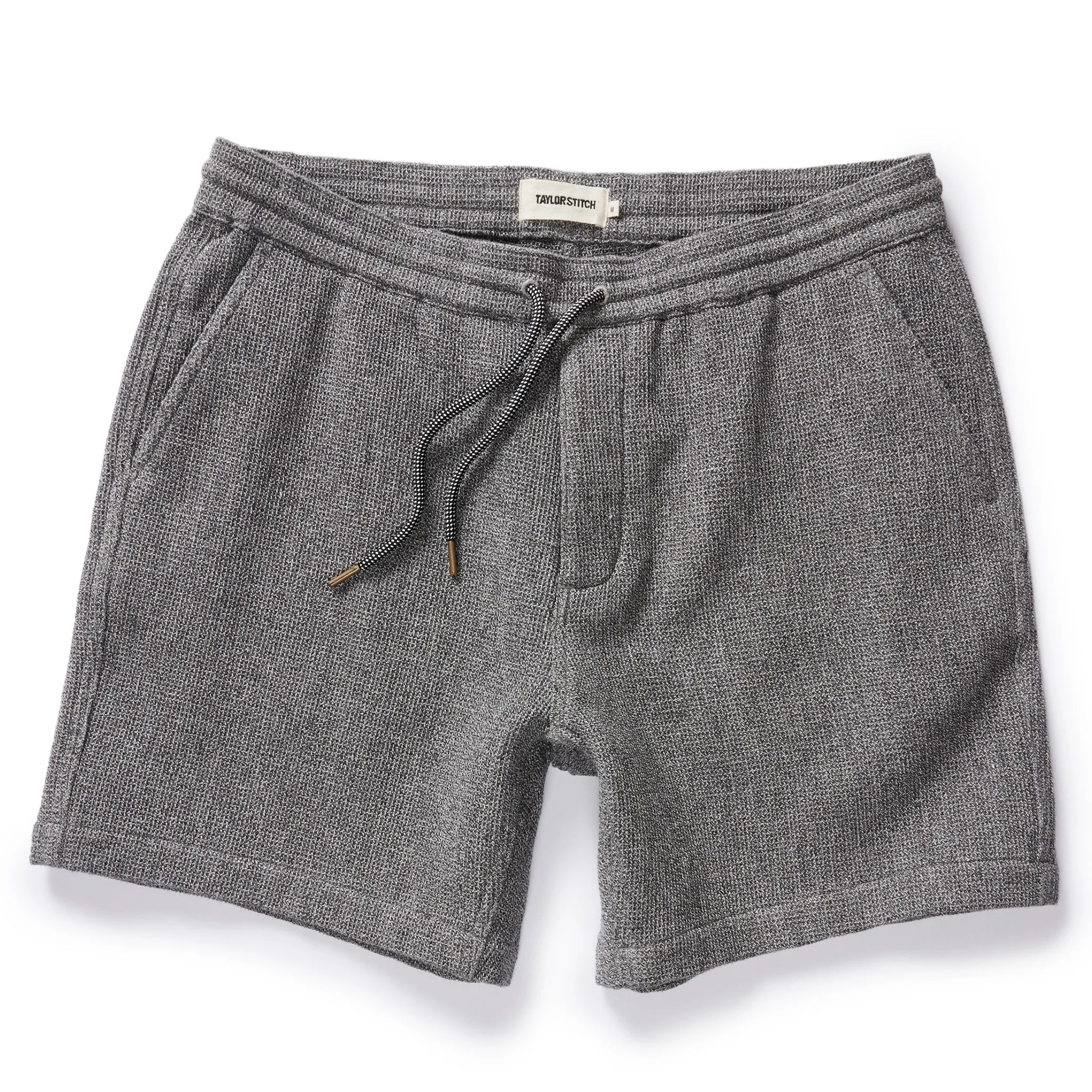 The Apres Short in Charcoal Waffle