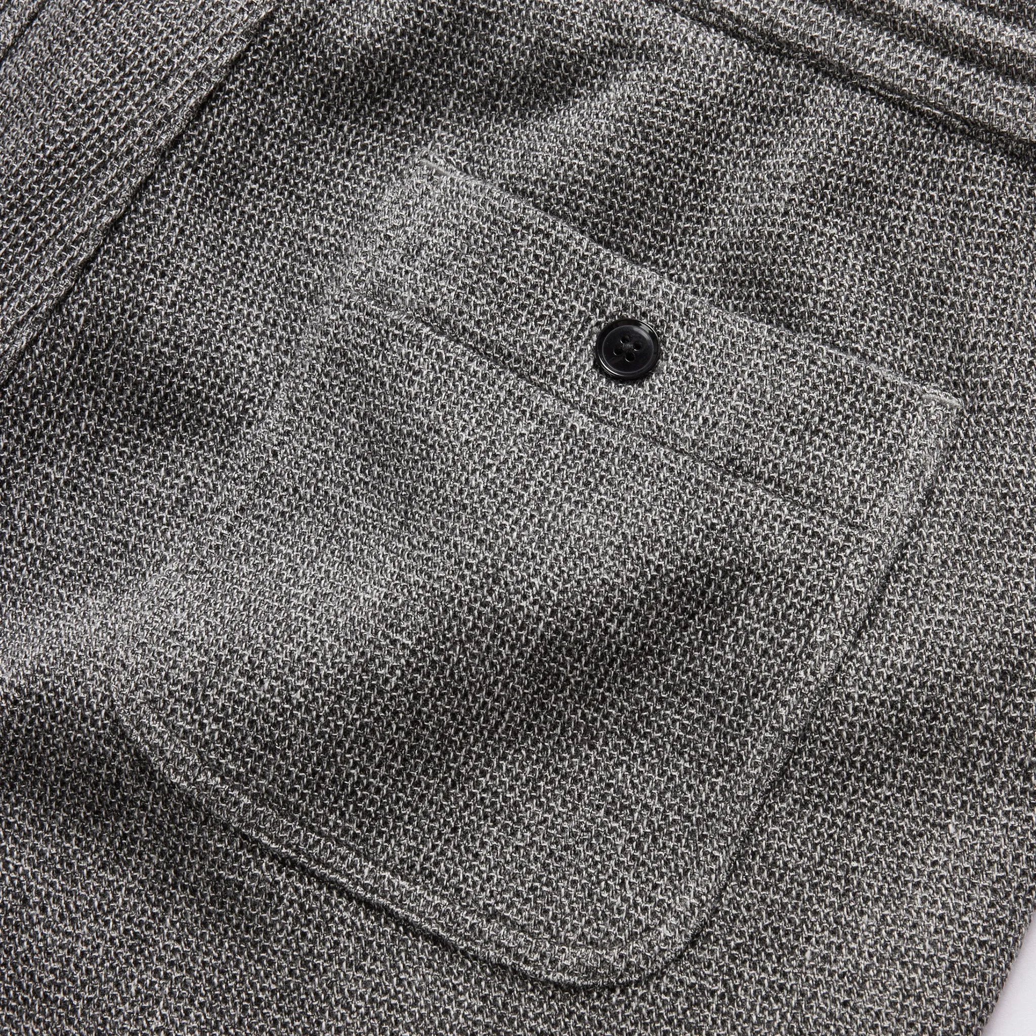 The Apres Short in Charcoal Waffle