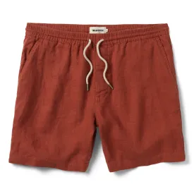 The Apres Short in Sienna Hemp