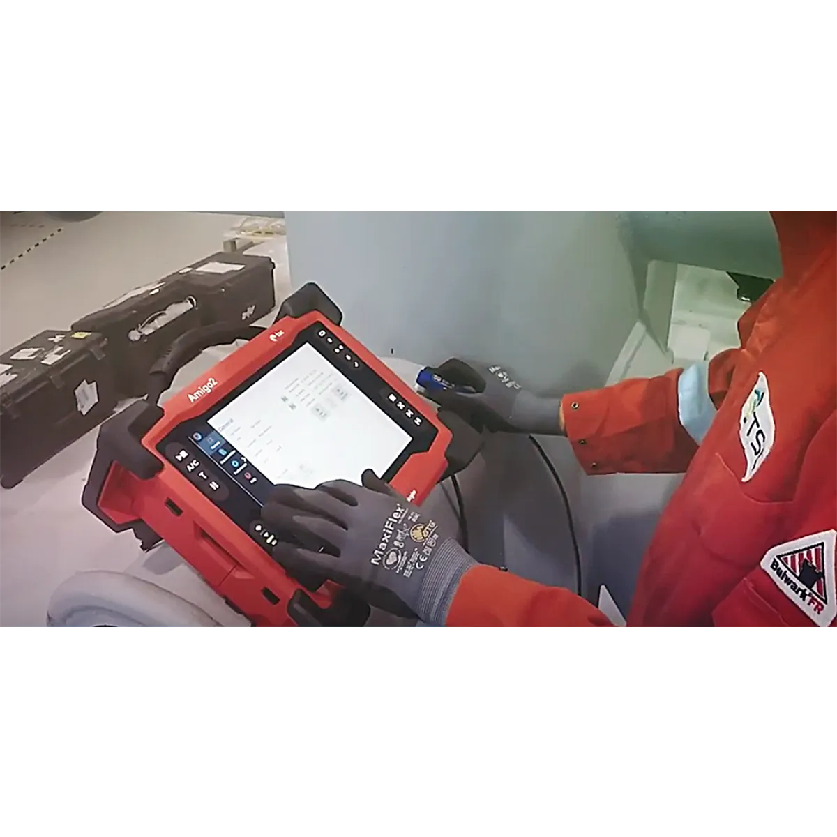TSC Amigo2 ACFM System for Crack Detection and Sizing