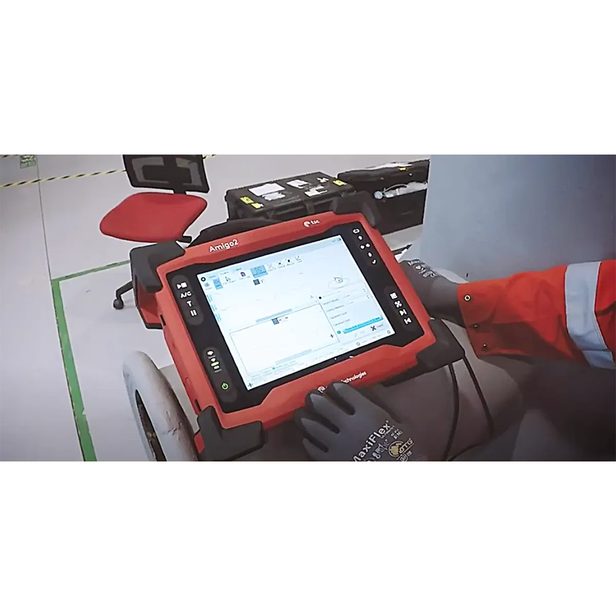 TSC Amigo2 ACFM System for Crack Detection and Sizing