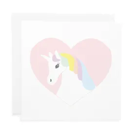 Unicorn Birthday Card