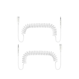 USB-C to 3.5mm Spring Audio Cable
