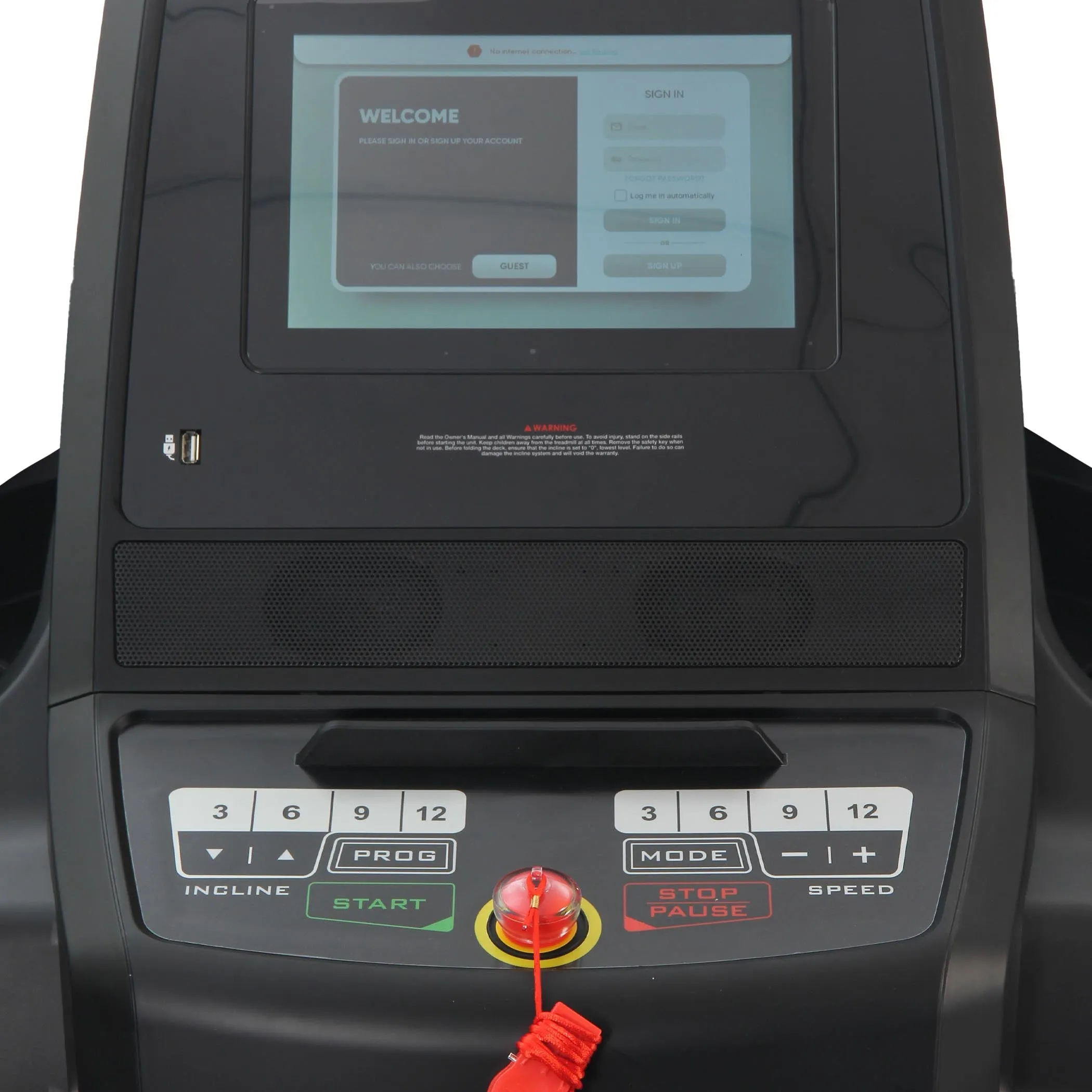 VO3 Fitness - T70e Folding Treadmill - FREE SPIN BIKE!