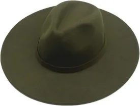 Women Fedora Hats Men Solid Band Hats Panamas Outdoor Wedding Felted Hat