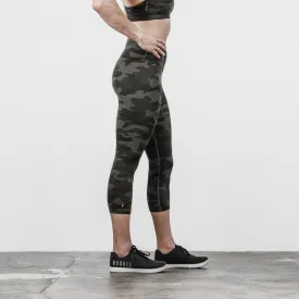 Women's High-Rise Plush Heather Tight 21"